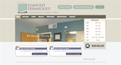 Desktop Screenshot of elmhurstdermatology.com
